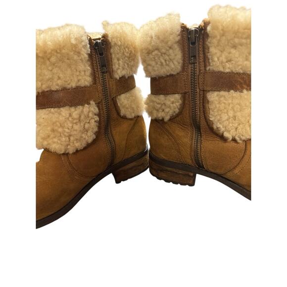 UGG Fur Lined Boots Size 7 1/2 - Picture 6 of 12